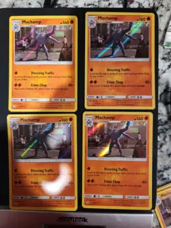 Machamp Holo Rare Pokemon TCG 2019 Detective Pikachu 13/18 - Image 1