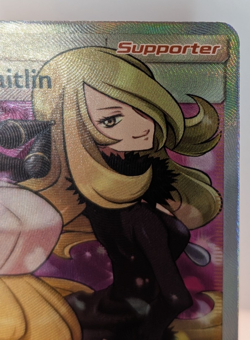 Cynthia & Caitlin GX 228/236 Ultra Rare Holo Pokemon 2019 Cosmic Eclipse NM - Image 3