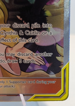Cynthia & Caitlin GX 228/236 Ultra Rare Holo Pokemon 2019 Cosmic Eclipse NM - Image 4