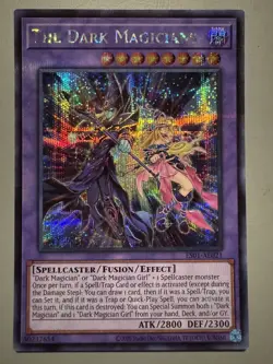 YUGIOH THE DARK MAGICIANS ASIA ENGLISH EDITION ES01-AE021 SECRET RARE - Image 1