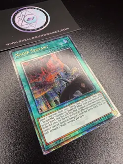 Yu-Gi-Oh! TCG Nadir Servant RA01-EN062 1st Edition Quarter Century Rare - Image 3
