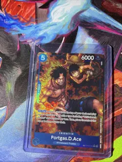 Portgas.D.Ace (TR) OP08-052 Royal Blood Foil One Piece TCG Treasure Rare - Image 1