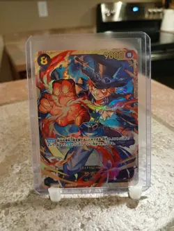 One Piece TCG Sabo SEC OP07-118 Japanese 500 Years in the Future Secret Rare - Image 1