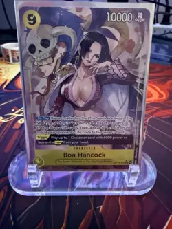 Boa Hancock (Alt Art) OP14-112 SR The Azure Sea’s Seven English One Piece TCG NM - Image 1