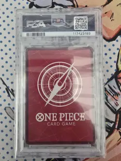 Shanks Leader OP09-001 Alt Art PSA 10 - One Piece Emperors in the New World EN - Image 2