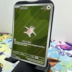 Pokemon TCG Slakoth 212/191 Sv08: Surging Sparks Illustration Rare Holo Card - Image 3