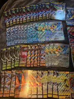 Pokemon 150 Jumbo Cards NM Lot 84 Rayquaza V, Charizard GX, Etc. List Below - Image 3