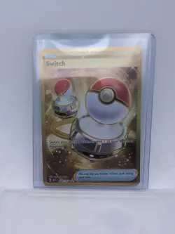 Switch 206/165 Gold Hyper Rare HR - Scarlet & Violet 151 - Pokemon Card NM - Image 1