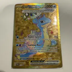 Lapras - SVP164 - Pokemon Scarlet & Violet Promo Ultra Rare Holo SEALED Card NM - Image 1