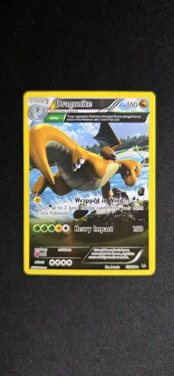 Pokemon TCG Dragonite XY Roaring Skies 52/108 Reverse Holo Rare Card - Image 1