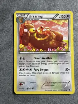 Ursaring RC16/RC25 Legendary Treasures Pokemon TCG Card - Image 1