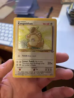 Pokemon TCG Kangaskhan Holo Rare Card 5/64 Jungle Unlimited - Image 3