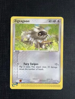 Zigzagoon 79/109 - Ex Ruby & Sapphire 2003 - Pokemon TCG Card - MP - Image 1