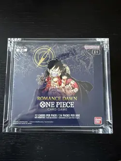 SEALED! One Piece Card Game Romance Dawn Booster Box OP-01 Blue Bottom English! - Image 1