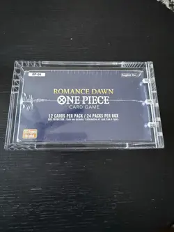 SEALED! One Piece Card Game Romance Dawn Booster Box OP-01 Blue Bottom English! - Image 5