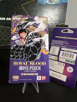 Royal Blood One Piece Card Game OP-10 Eng 12-Card Booster Pack Lot Of 12 Packs - Image 1