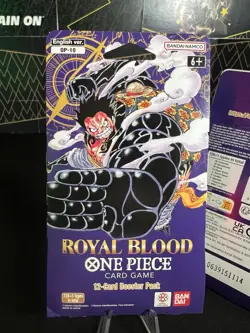 Royal Blood One Piece Card Game OP-10 Eng 12-Card Booster Pack Lot Of 12 Packs - Image 3