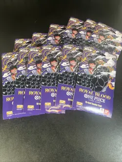 Royal Blood One Piece Card Game OP-10 Eng 12-Card Booster Pack Lot Of 12 Packs - Image 4