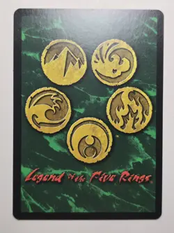 Yasuki Palaces A Pefect Cut LP Legend of the Five Rings L5R ccg card crane~crab - Image 4