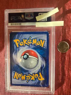 Lugia Holo 2000 P.M. Neo Genesis Card PSA 3 EXCELLENT #9/111 Swirl Behind Hand - Image 2