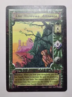 The Yoritomo Alliance STORY BACK Time of Void NM+ Legend Five Rings L5R card ToV - Image 1