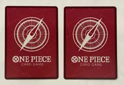 One Piece Monkey D. Luffy 2nd Anniversary WINNER (2x)Cards Gold Foil English 003 - Image 2