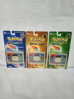 GBA eReader Pokemon Battle-e Cards Bundle Iron Defense Hidden Ruins Freezing Ray - Image 1