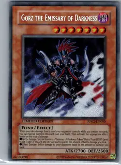 Gorz the Emissary of Darkness RP02-EN000 Retro Pack 2 - Yu Gi Oh Card - NM - Image 1