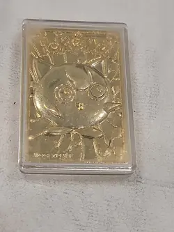 Vintage 1999 Burger King Pokemon 23K Gold Plated Trading Card Jiggly Puff - Image 1