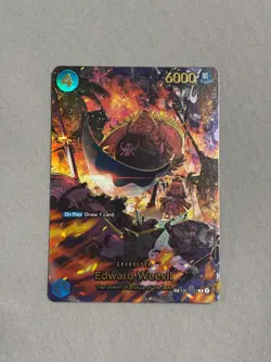 Edward Weevil - EB01-023 (SP) - The Azure Sea's Seven OP-14 | One Piece Card - Image 1
