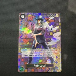 ONE PIECE Card Rob Lucci OP03-092 SP Awakening of New Era OP05 - Image 1