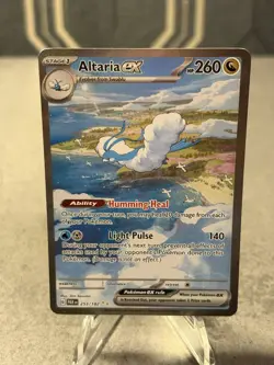 Pokemon Cards Altaria ex 253/182 Paradox Rift Scarlet & Violet SIR Holo Rare - Image 1