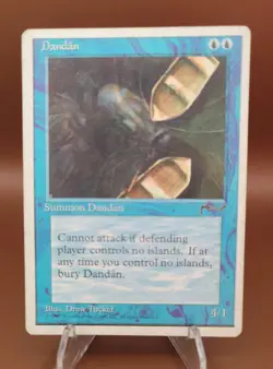 Dandan x1 MTG Chronicles Magic Heavy Play HP English - Image 1