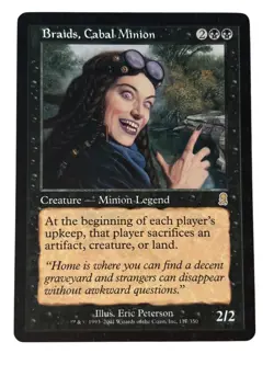 MTG Braids, Cabal Minion Odyssey NM Regular Vintage Old School Magic - Image 1