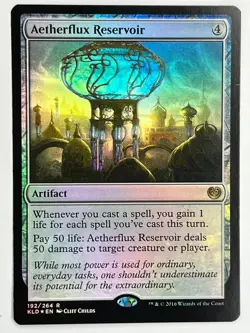 Aetherflux Reservoir [Kaladesh] Foil Excellent Free postage - Image 1