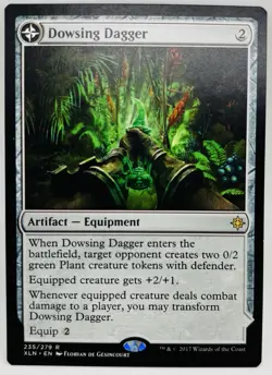MTG Dowsing Dagger Ixalan Regular - Image 1