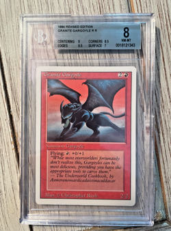MTG Magic the Gathering - Revised Edition Granite Gargoyle 1994 8 Near Mint/Mint - Image 1