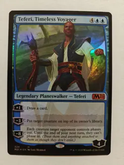 Teferi, Timeless Voyager #324 (Foil) (NM) Core Set 2021 M21 Magic MTG - Image 1