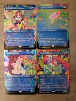 MTG Faerie, Faerie, Faerie Rad Secret Lair Set Foil NM - Image 1