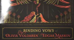 Foil Innistrad Crimson Vow Binding Vows Promo Poster: Magic the Gathering (MTG) - Image 3