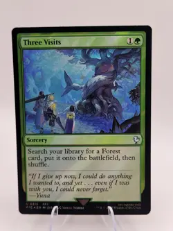Three Visits (Surge Foil) Commander: Final Fantasy Foil - Image 1