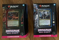 Kamigawa: Neon Dynasty Commander Deck Set (2), Buckle Up and Upgrades Unleashed - Image 1