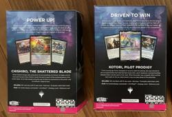 Kamigawa: Neon Dynasty Commander Deck Set (2), Buckle Up and Upgrades Unleashed - Image 2