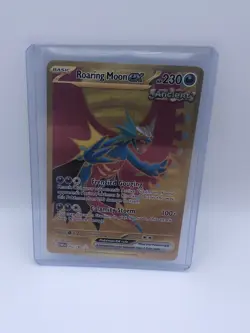 Roaring Moon ex 262/182 SIR Alt Art - Paradox Rift - Pokemon Card NM/M - Image 1