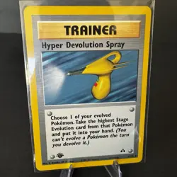 Pokemon TCG Neo Discovery #73/75 Hyper Devolution Spray 1st Edition LP - Image 1