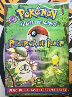 Pokemon Jungle Reserva de Poder Theme Deck Spanish Sealed WOTC 1999-2000 - Image 1