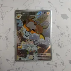 Raichu Illustration Rare 211/193 Scarlet & Violet Paldea Evolved 2023 NM - Image 1