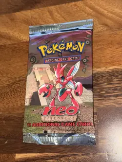 Pokemon Neo Discovery Booster Pack Factory Sealed, Unweighed - Image 2