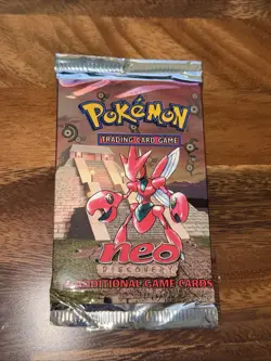Pokemon Neo Discovery Booster Pack Factory Sealed, Unweighed - Image 3