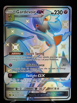 Pokemon TCG Gardevoir GX Shiny Holo Rare Hidden Fates: Shiny Vault SV75/SV94 NM - Image 1